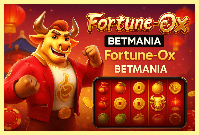 Fortune Ox no BETMANIA - Aposte Agora e Reivindique Seus Ganhos
