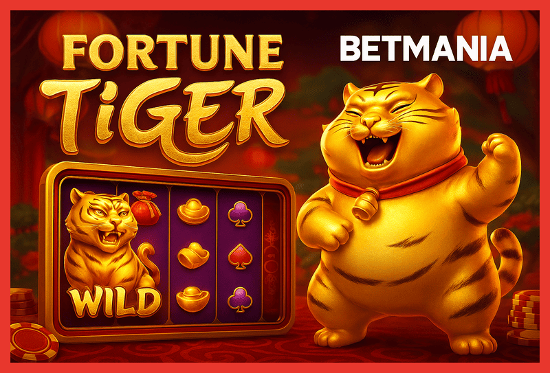 Fortune Tiger é um jogo imperdível no BETMANIA Casino